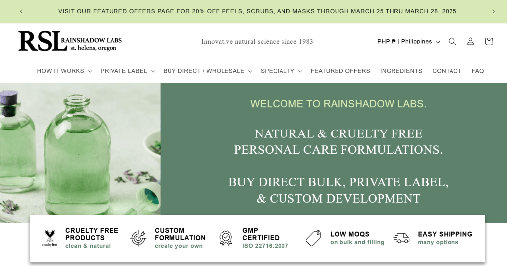 rsl cosmetic company